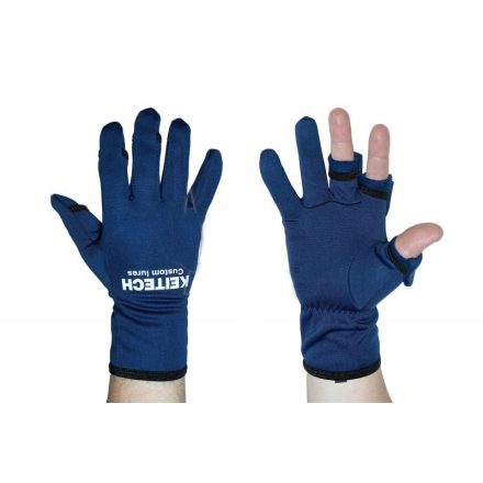 Pergető Kesztyű Keitech Winter Fishing Glove / Fleece Glove "LL"