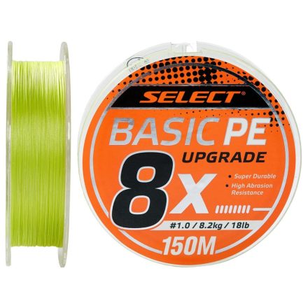 Select Basic PE 8x 150m Light Green #0.6 12lb