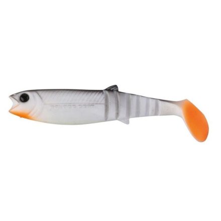 Savage Gear Cannibal Shad 8cm (White & Black)