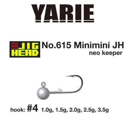 YARIE 615 MINI NEO KEEPER 4 3.5g jig fej