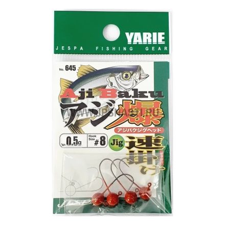 Yarie 645 Aji Baku RED 8 0.5gr