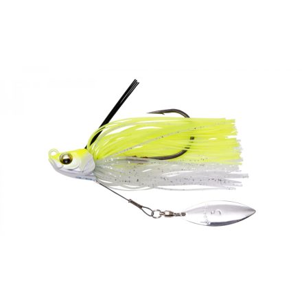 Megabass Uoze Swimmer 7g (1/4oz.) 4/0 Reaction Chart - Kombinált 5 az 1-ben szoknyás jig