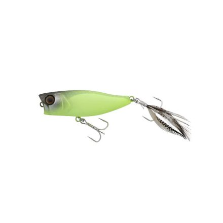 Jackall Chubby Popper 42 Floating / Mat Lemon felszíni wobbler