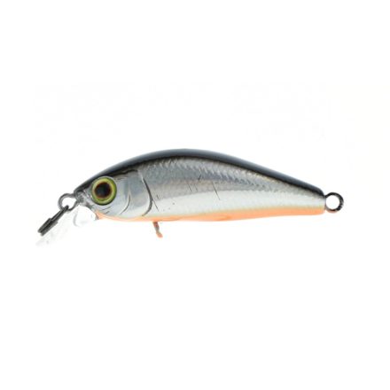 Jackall Chubby Minnow 35 SP / Laser Silver & Black wobbler műcsali