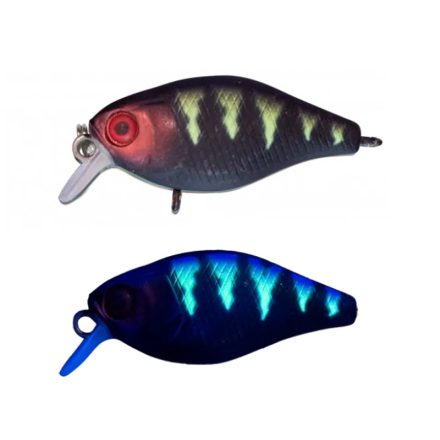 Jackall Chubby 41F / UV Mat Black Perch wobbler műcsali