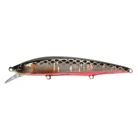 Jackall Rerange 110SP / HL Silver & Black Red Belly wobbler műcsali