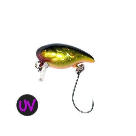 Jackall Area Man Crank 22F / UV HL Gold & Black wobbler műcsali