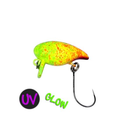 Jackall Area Man Crank 22F / UV Crazy Oregreen Glow wobbler műcsali