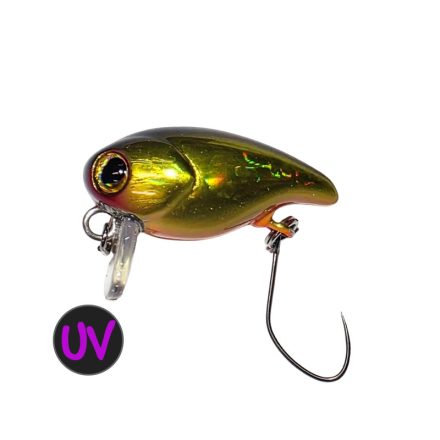 Jackall Area Man Crank DAD /UV HL Gold & Black wobbler műcsali