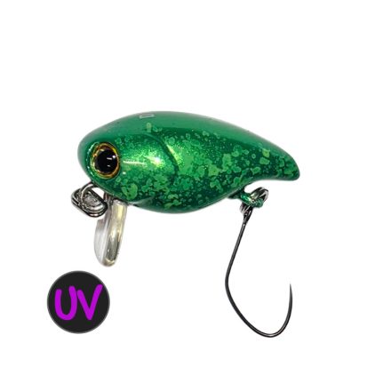 Jackall Area Man Crank DAD / UV Green Chartreuse Punch wobbler műcsali