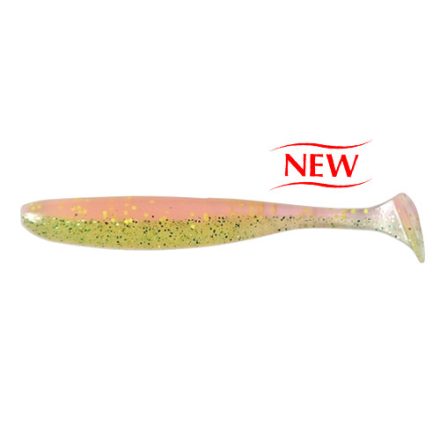 Keitech Easy Shiner 4" 100mm/ LT#02 - LT Sakura Pink gumihal