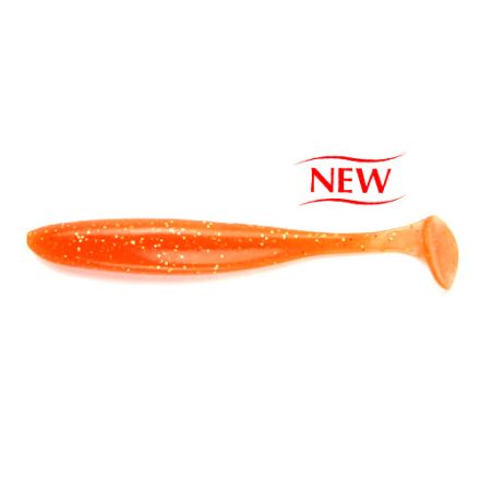 Keitech Easy Shiner 4" 100mm/ LT#09 - Flashing Carrot gumihal