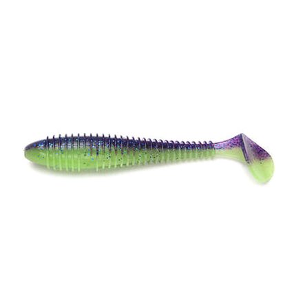 Keitech Swing Impact FAT 4,3" / PAL#06 - Violet Lime Belly gumihal