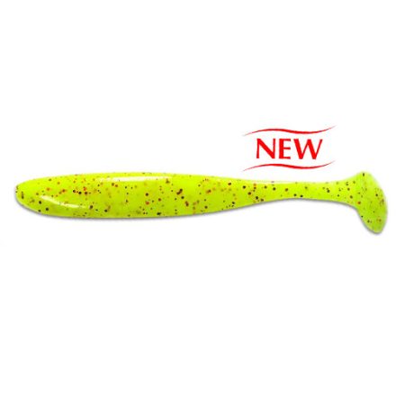 Keitech Easy Shiner 5" 127mm/ PAL#01 - Chartreuse Red Flake gumihal