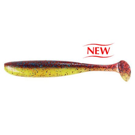 Keitech Easy Shiner 4.5" 114mm/ EA#15 - Grape Chart Red FLK. gumihal