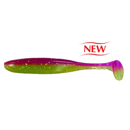 Keitech Easy Shiner 4" 100mm/ LT#70 - LT Purple X Chart gumihal