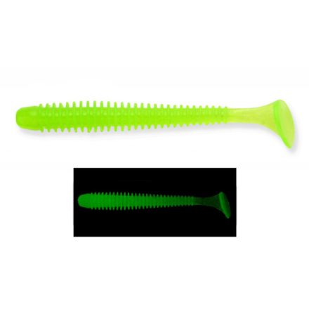 Keitech Swing Impact 3" / #026S - Clear Chartreuse Glow gumihal