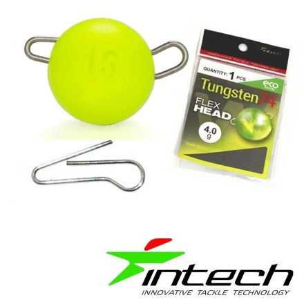 Tungsten Cseburaska Intech 1.2g Chartreuse (3db)