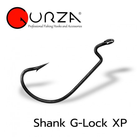 Offset Horog Gurza SHANK G-LOCK XP #2/0 cseburaska teflon bevonattal