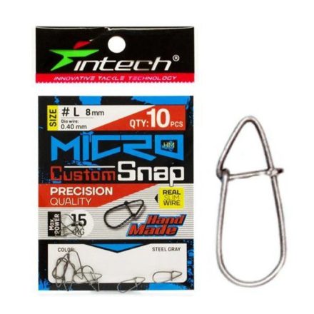 Intech Micro Custom Snap #S (10db) kapocs