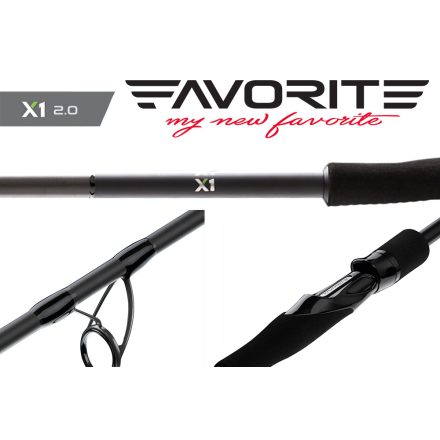 Casting Pergető bot Favorite X1 702H (2,13m 12-40g) Ex-Fast