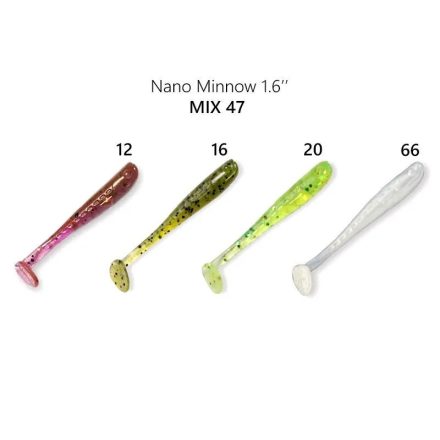 Crazy Fish Nano minnow 40-M47-6 gumihal