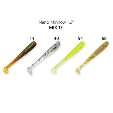 Crazy Fish Nano minnow 40-M17-6 gumihal