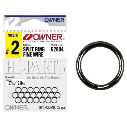 Owner Split Ring Fine Wire #1 kulcskarika