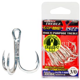 TREBLE HOOK DECOY Y-S22 - PACK