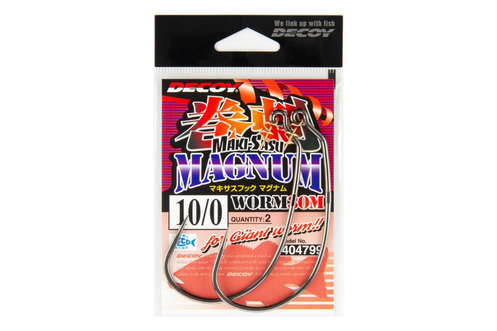 Decoy Makisasu Belly Weighted Worm Hook, Worm130