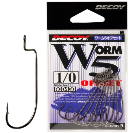 DECOY WORM 5 OFFSET #4 offset horog