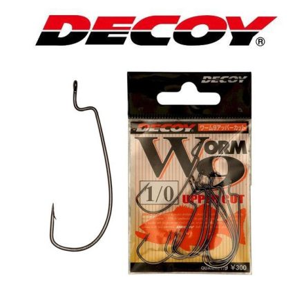 Decoy Worm 9 Upper Cut #6 offset horog