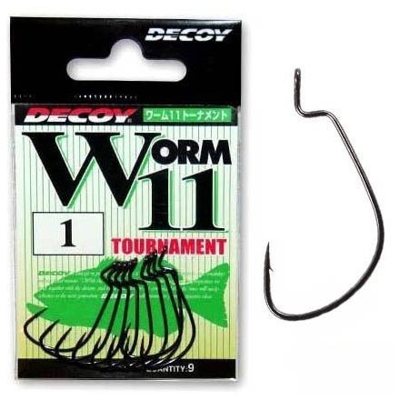 Decoy Worm 11 Tournament #1/0 offset horog