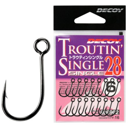 DECOY Single-28 TROUTIN' SINGLE #8 wobblerekre