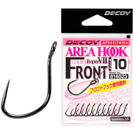 DECOY AREA HOOK TYPE-VII AH-7 FRONT #10 barbless (szakáll nélküli) horog