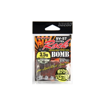 JIG FEJ DECOY SV-57 ROCK BOMB #4 3.5gr