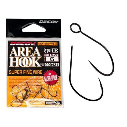 DECOY AREA HOOK TYPE-IE AH-1E #10 Barbless (szakáll nélküli) horog