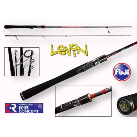 Crazy Fish Levin 6'6" L-T (2,0m 2-12g)  Ex-Fast