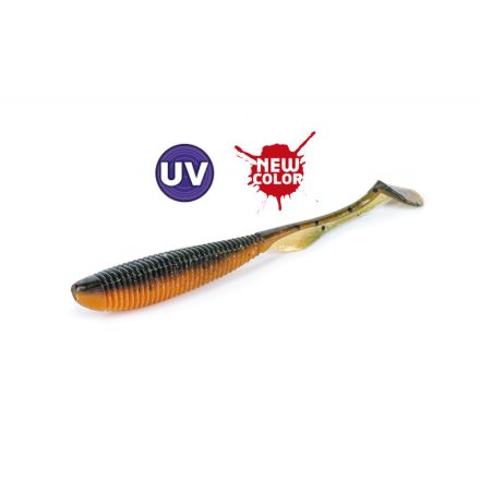 Molix RA Shad 3.0" / #452 - UV Orange Pumpkin gumihal