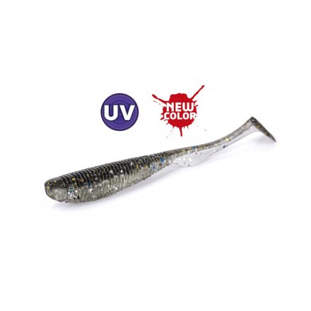 Molix RA Shad 3.5" / #473 - UV Ghost Blue Gill gumihal