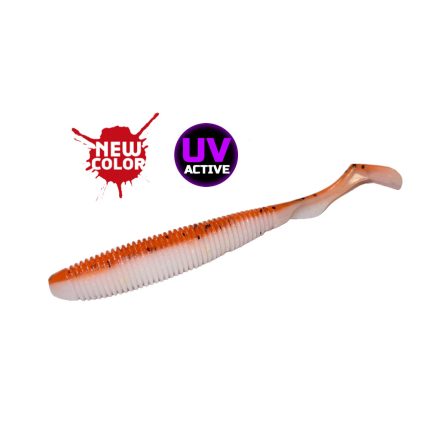 Molix RA Shad 3.8" / #648 - UV Orange White gumihal