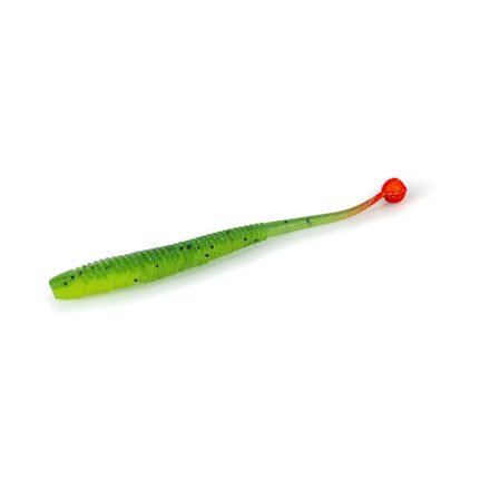 Molix Sator Worm 2.5" / #472 - UV Orange Tail műcsali kreatúra