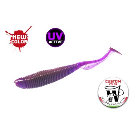 Molix RA Shad 3.0" / #627 - UV Tournament Mystic Purple gumihal