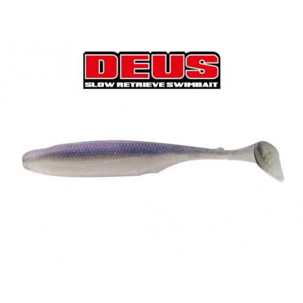 DEUS 4" 10cm 303 Pro Blue gumihal