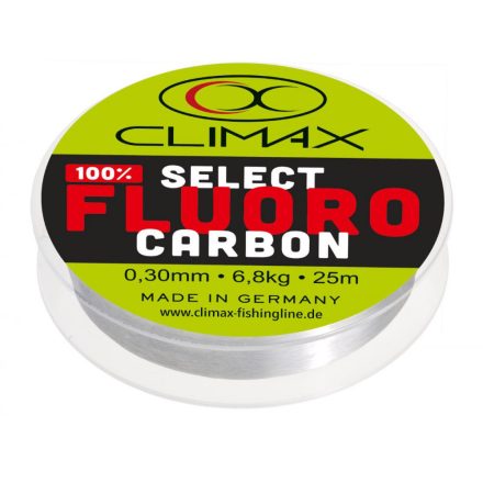 CLIMAX SELECT FLUOROCARBON 25m 0.53mm 17.5kg