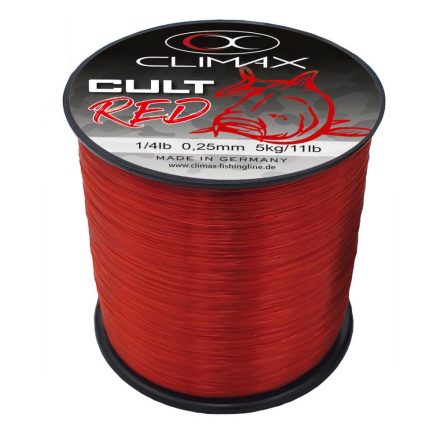 CLIMAX CULT CARP RED MONO 1000m 0.28mm