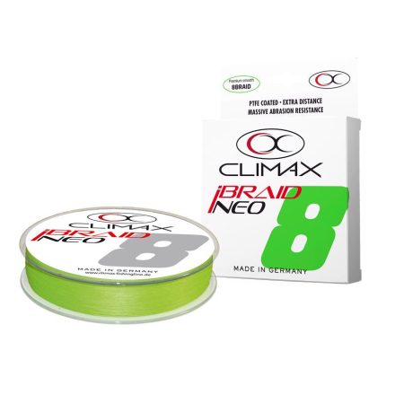 CLIMAX iBRAID NEO X8 FLUO CHARTREUSE 135m 0.22mm 19.1kg