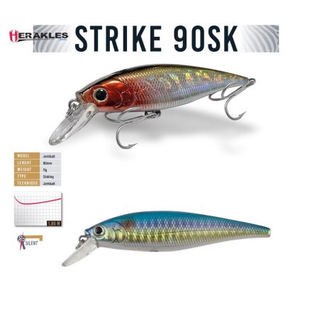 STRIKE 90SK 9cm 11gr Rainbow