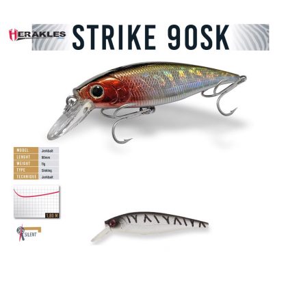 STRIKE 90SK 9cm 11gr Bandit Tiger