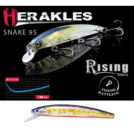 SNAKE 95SP 9.5cm 9gr Purple Bait OB